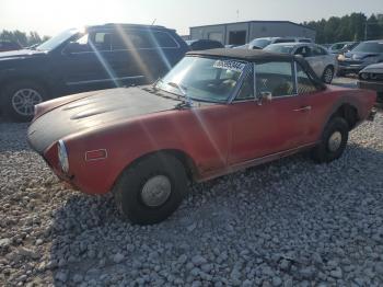  Salvage FIAT 124 Spider