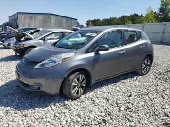  Salvage Nissan LEAF