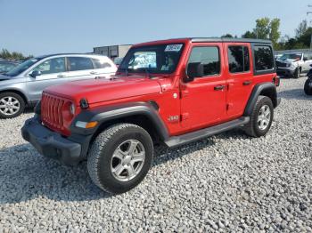  Salvage Jeep Wrangler