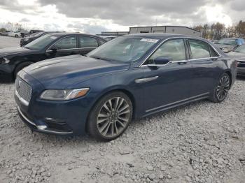  Salvage Lincoln Continental