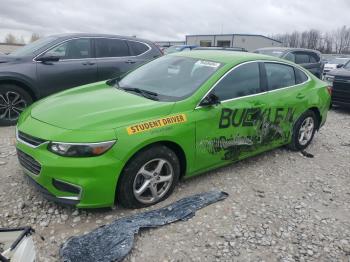  Salvage Chevrolet Malibu