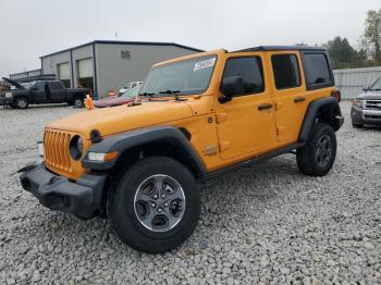  Salvage Jeep Wrangler