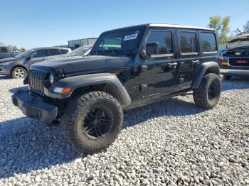  Salvage Jeep Wrangler