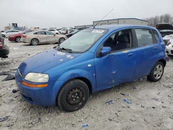  Salvage Chevrolet Aveo