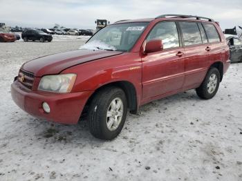  Salvage Toyota Highlander