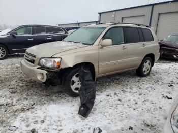  Salvage Toyota Highlander