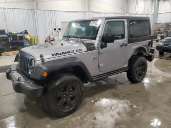  Salvage Jeep Wrangler