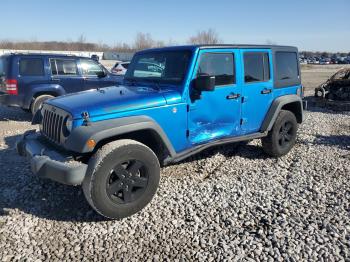  Salvage Jeep Wrangler