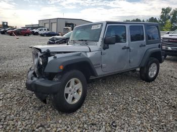  Salvage Jeep Wrangler