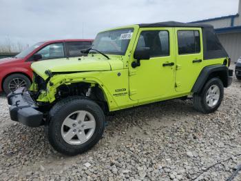  Salvage Jeep Wrangler