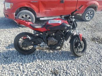  Salvage Yamaha Fz-07 09