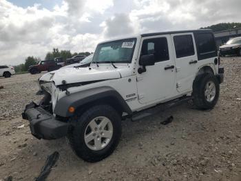  Salvage Jeep Wrangler