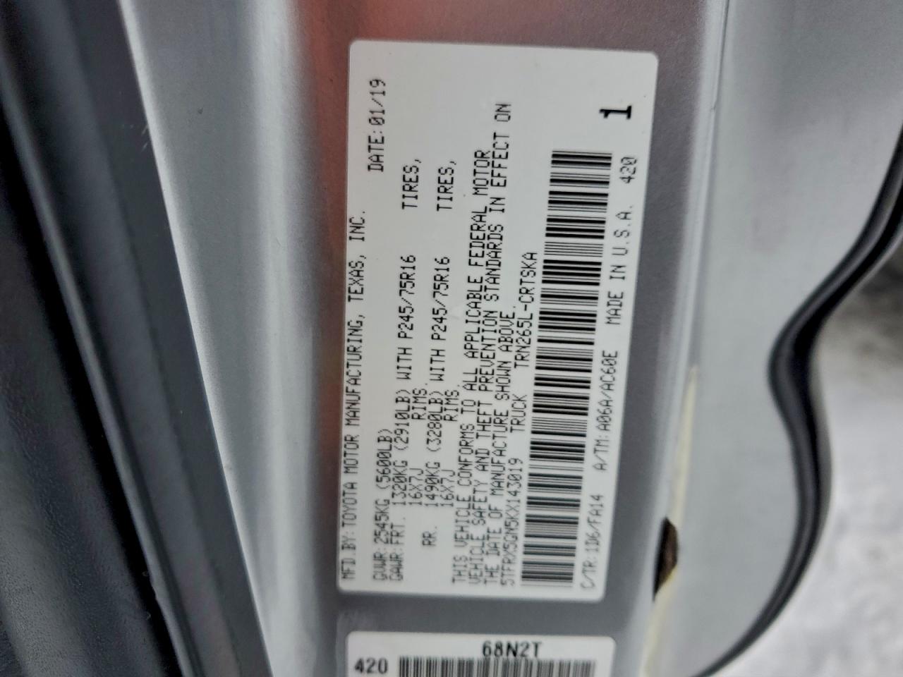 Toyota Tacoma Access Cab Image 7