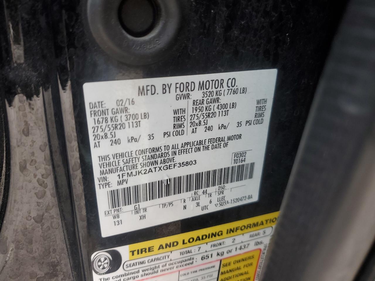 Ford Expedition El Limited Image 9