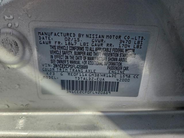 Nissan Versa S Image 8