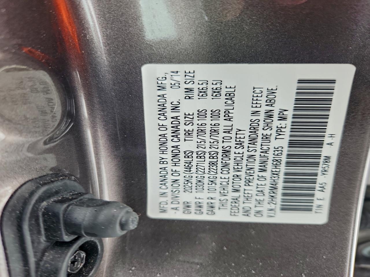 Honda Crv Lx Image 4