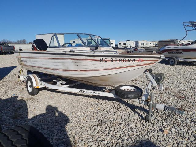  Salvage Crestliner Boat