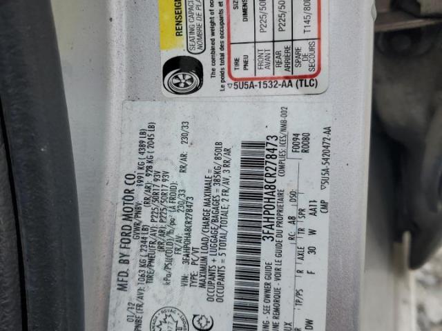 Ford Fusion Se Image 6