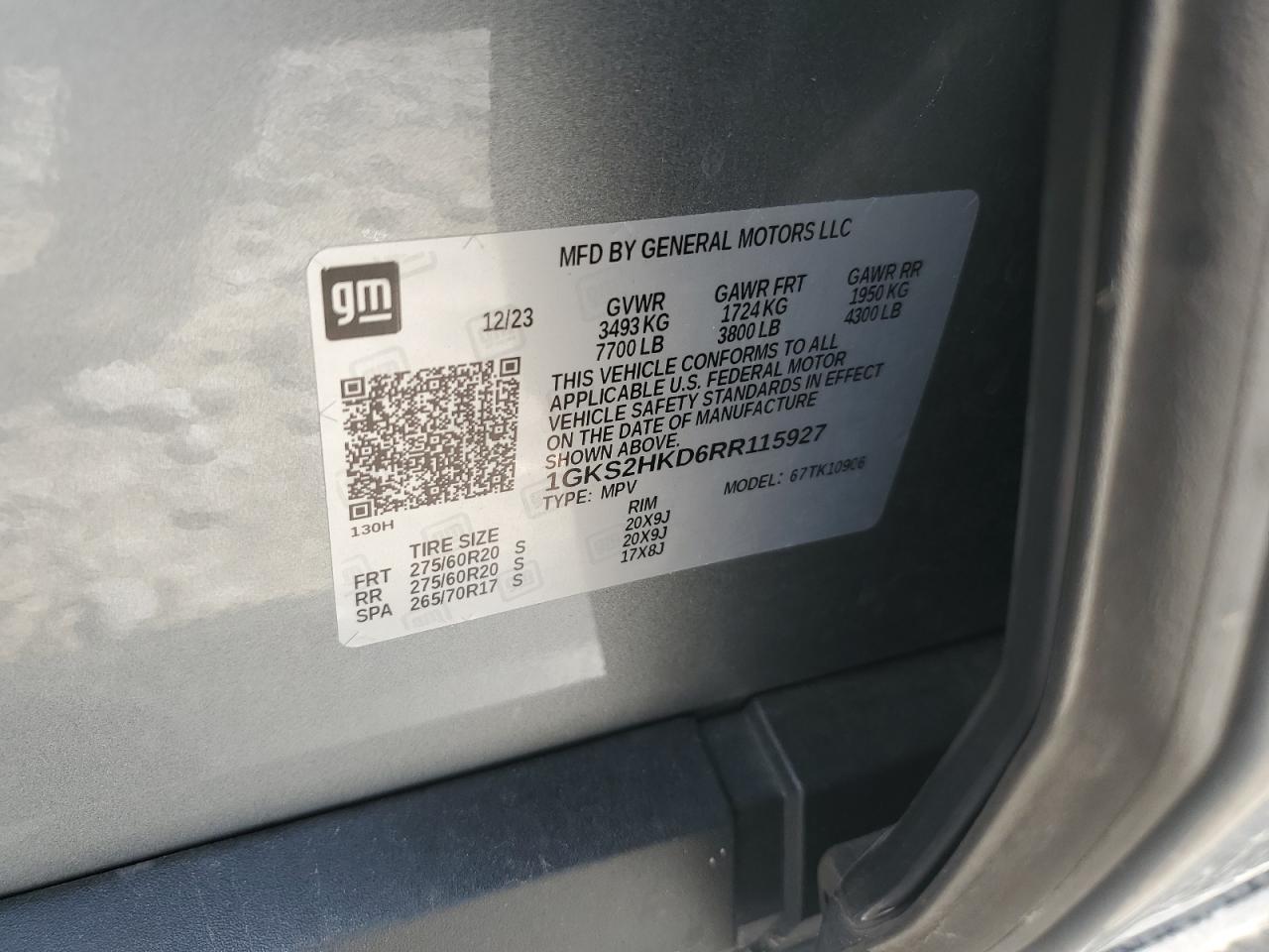 GMC Yukon K1500 At4 Image 2