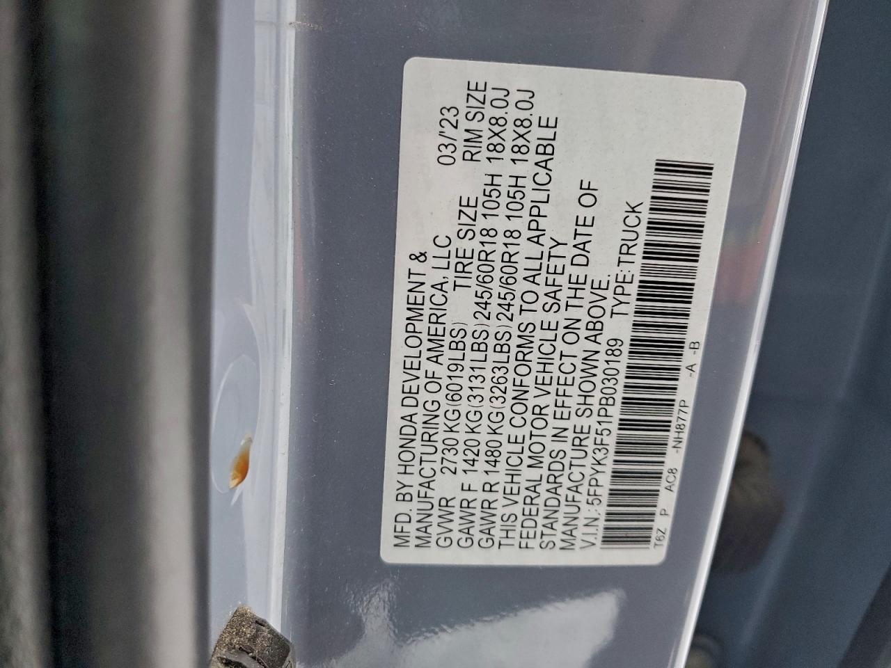 Honda Ridgeline Rtl Image 8