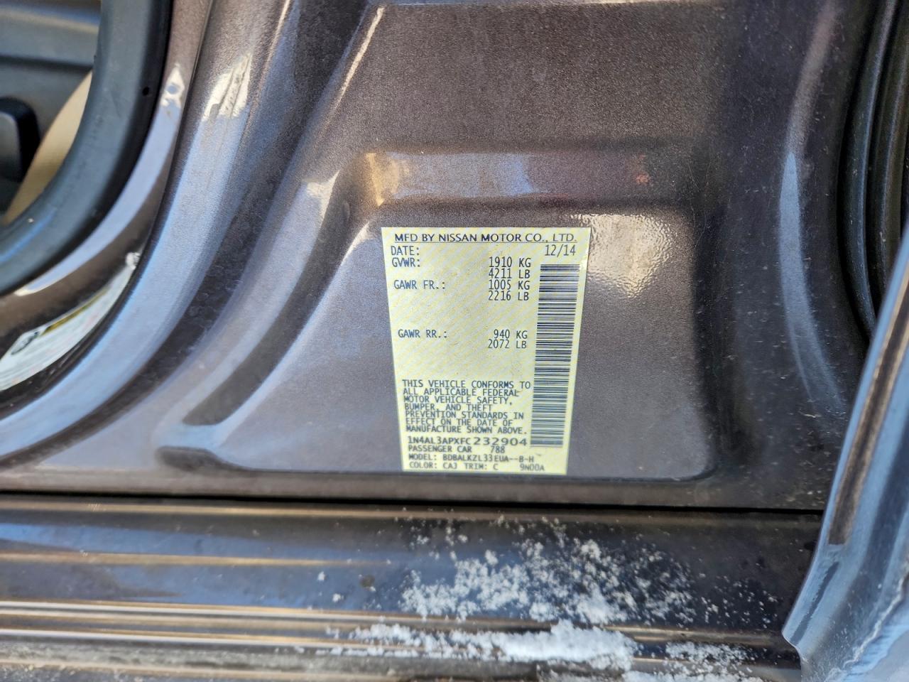 Nissan Altima 2.5 Image 9