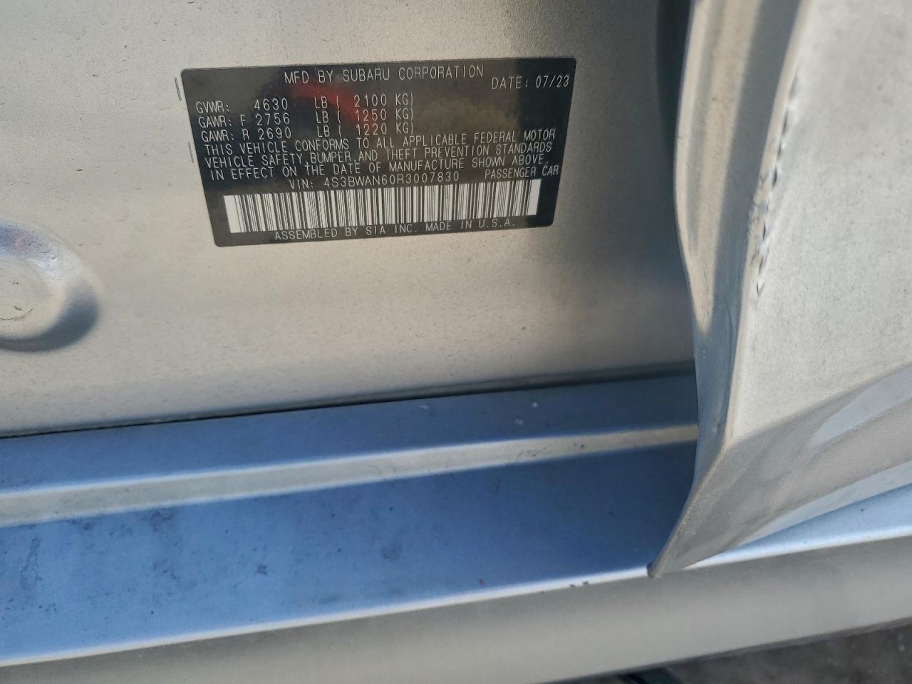 Subaru Legacy Limited Image 11