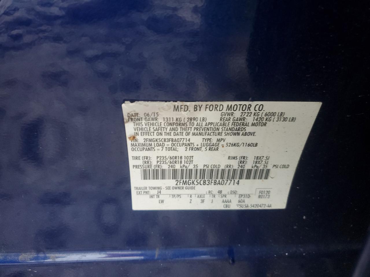 Ford Flex Sel Image 10