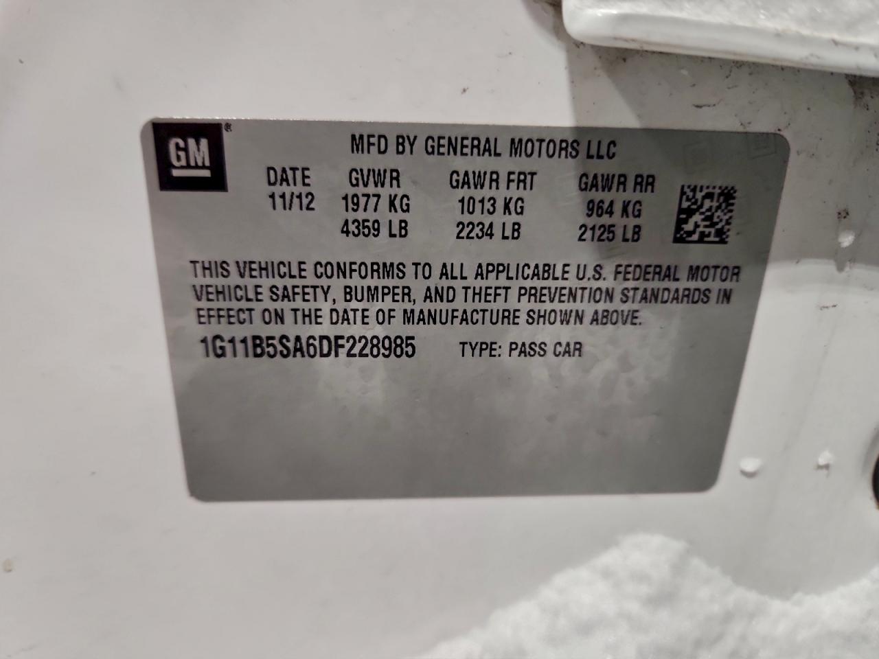 Chevrolet Malibu Ls Image 11