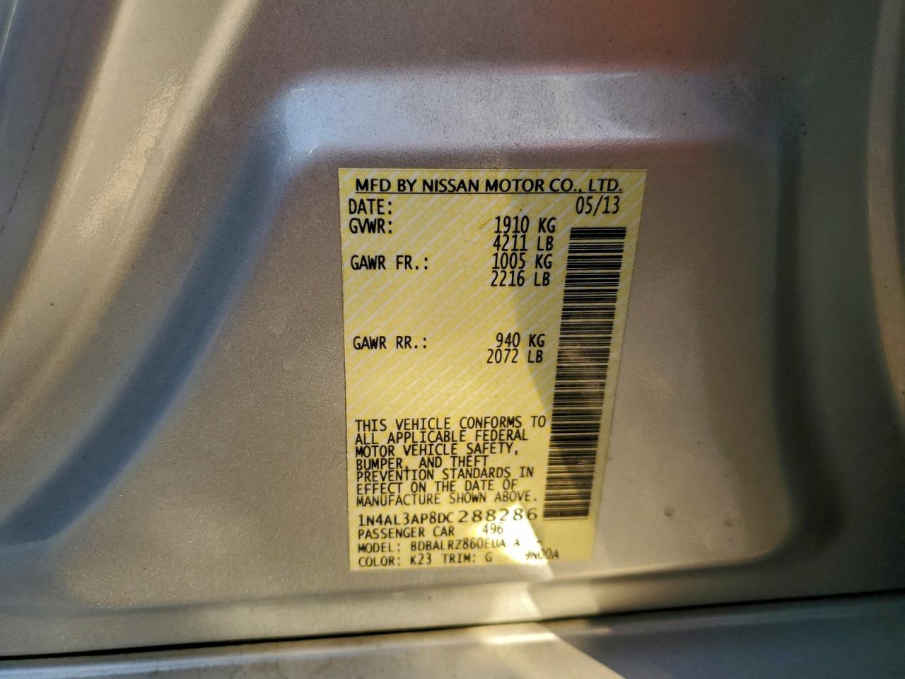 Nissan Altima 2.5 Image 7