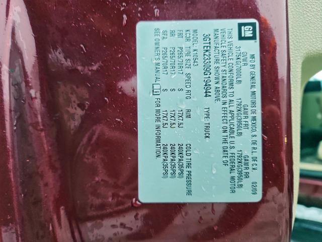 GMC Sierra K1500 Sle Image 11