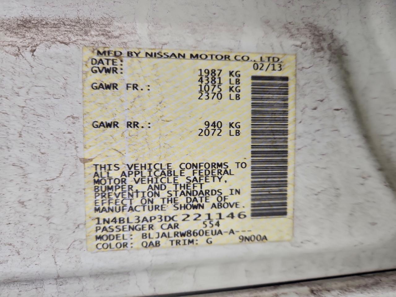 Nissan Altima 3.5s Image 9