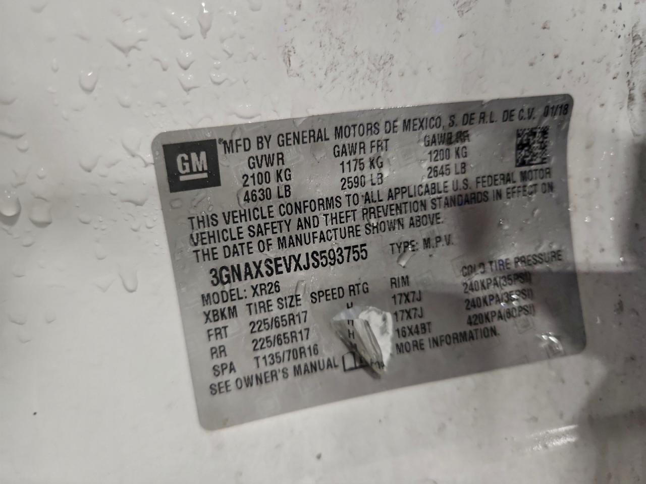 Chevrolet Equinox Lt Image 8