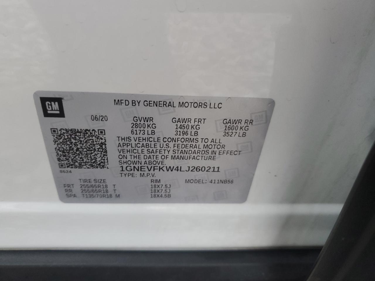 Chevrolet Traverse Ls Image 12