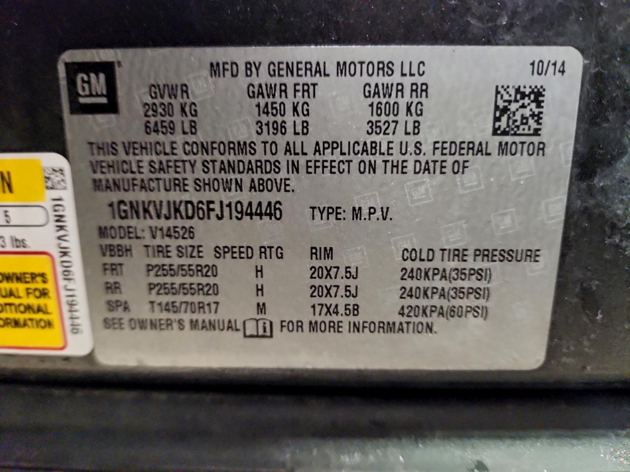 Chevrolet Traverse Ltz Image 10