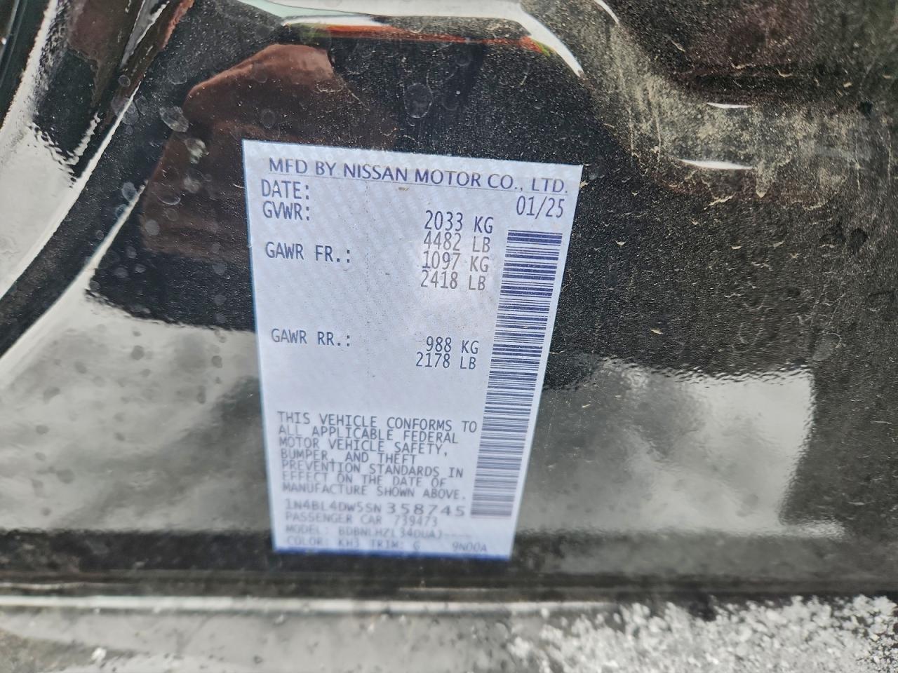 Nissan Altima Sv Image 7