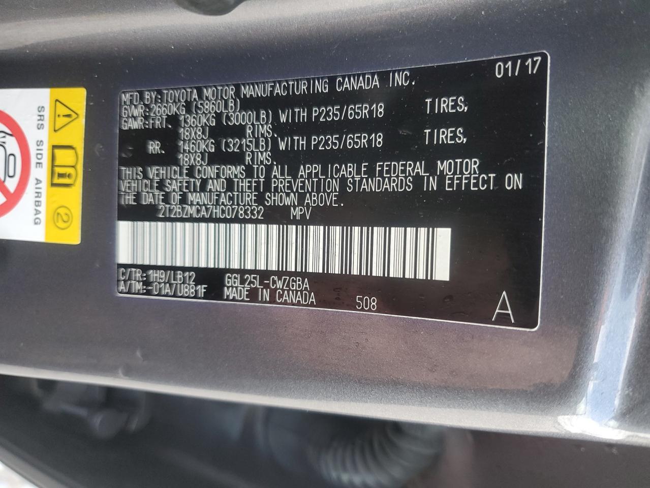 Lexus RX 350 Base Image 13