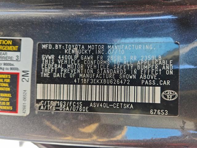 Toyota Camry Base Image 9