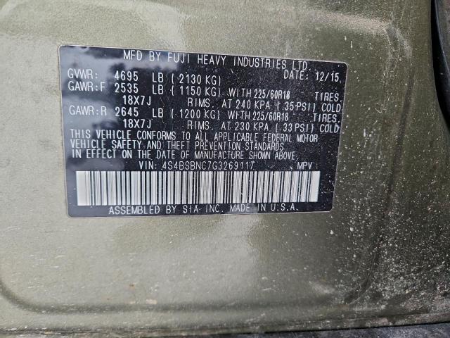 Subaru Outback 2.5i Limited Image 13