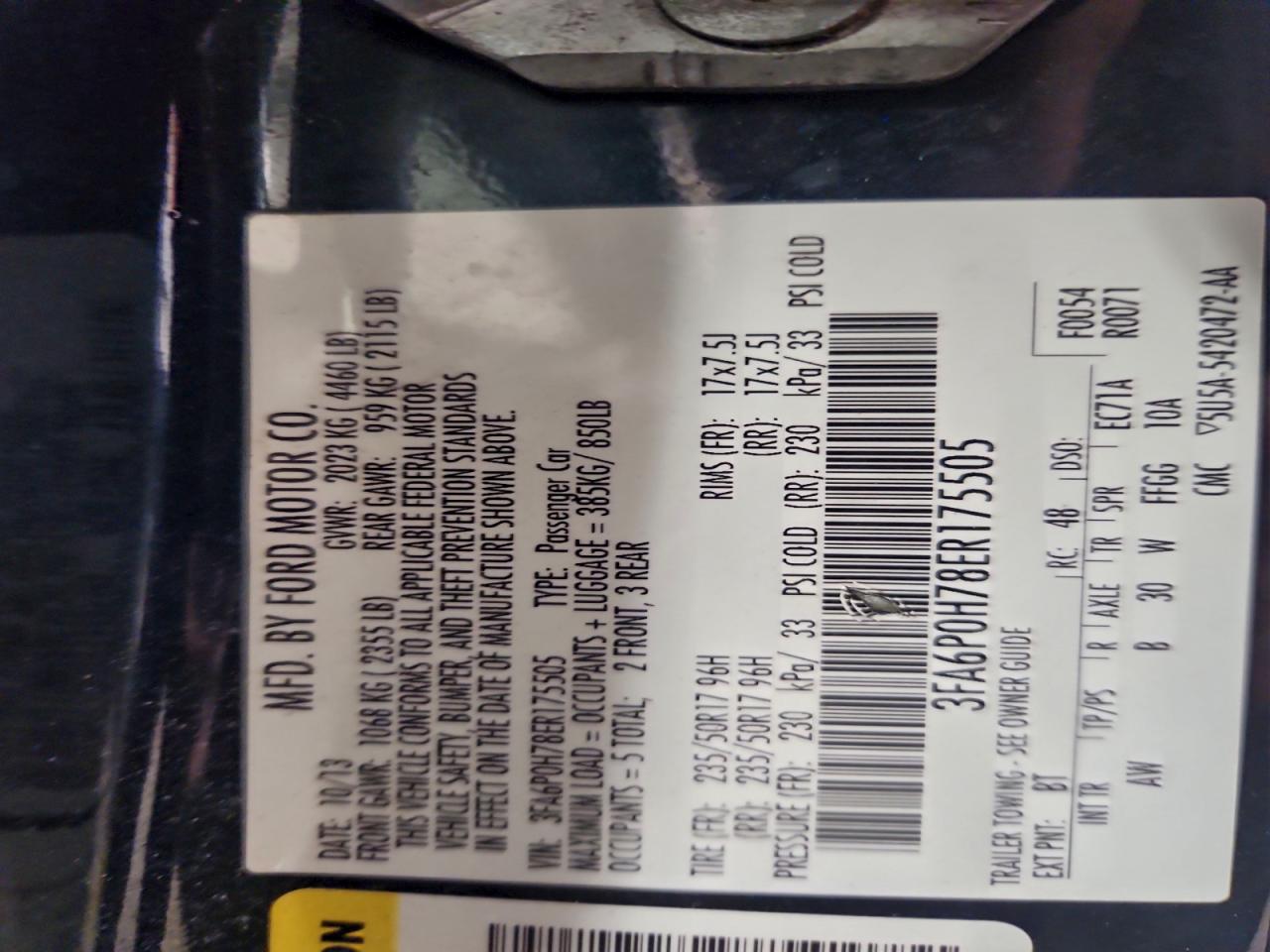 Ford Fusion Se Image 12