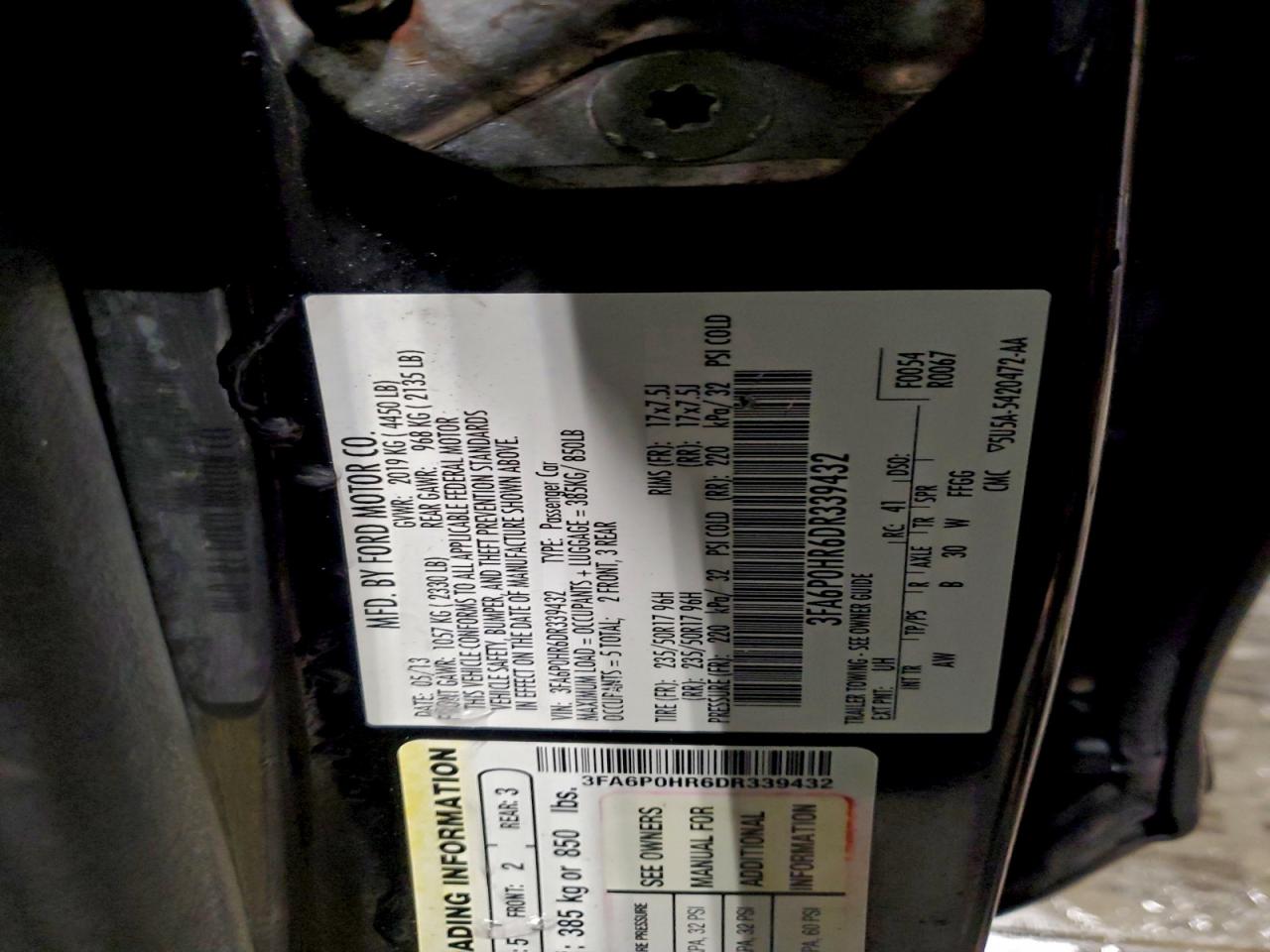 Ford Fusion Se Image 12