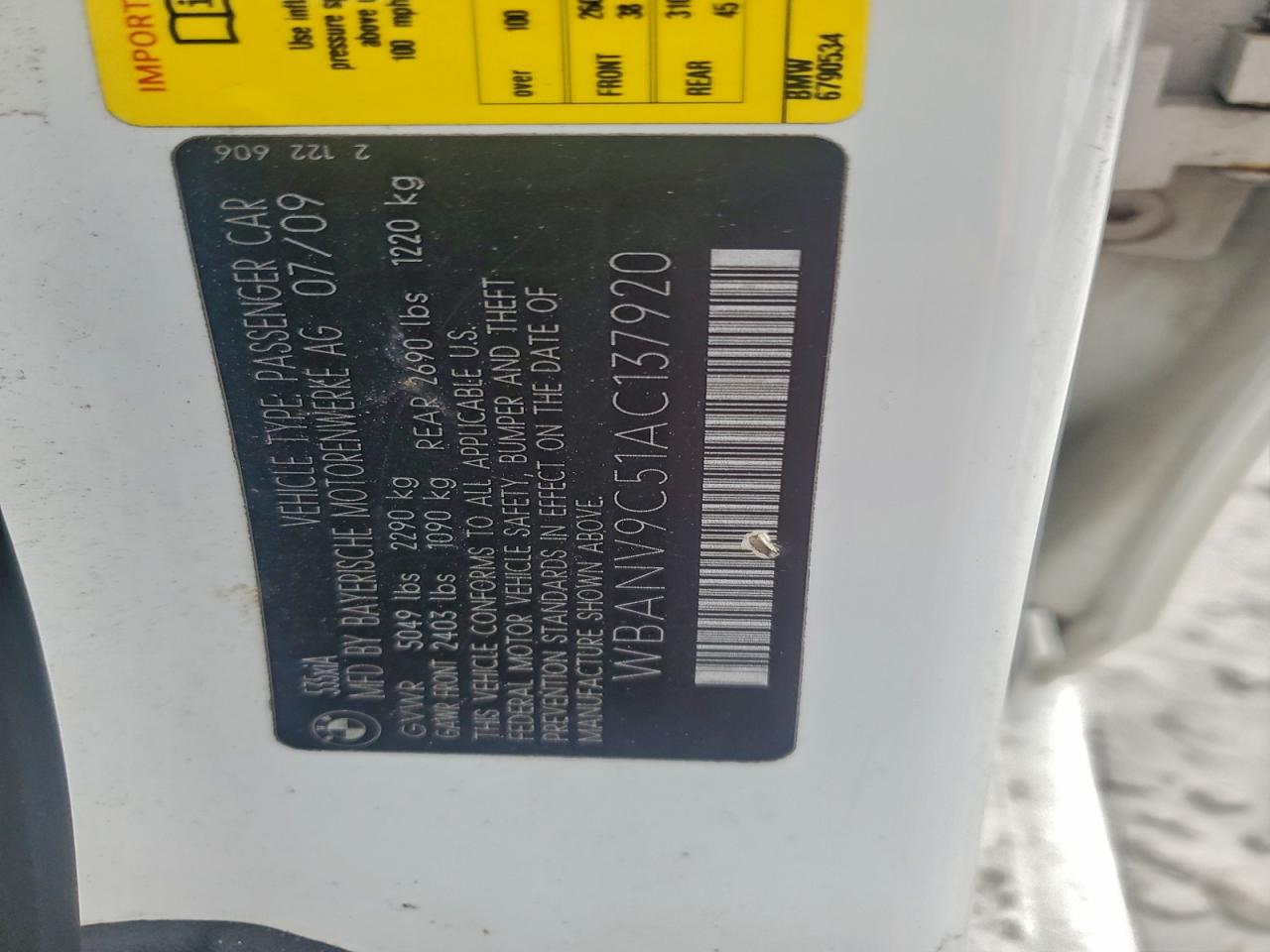 BMW 5 Series Xi Image 5