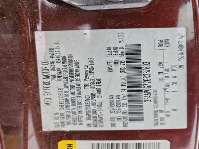 Ford Fusion S Image 2