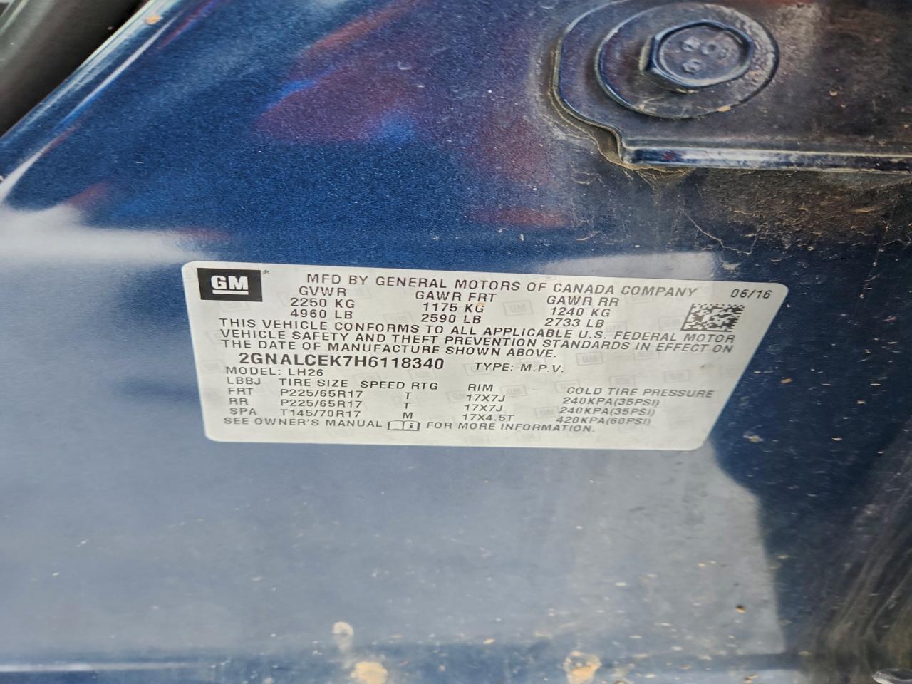 Chevrolet Equinox Lt Image 11