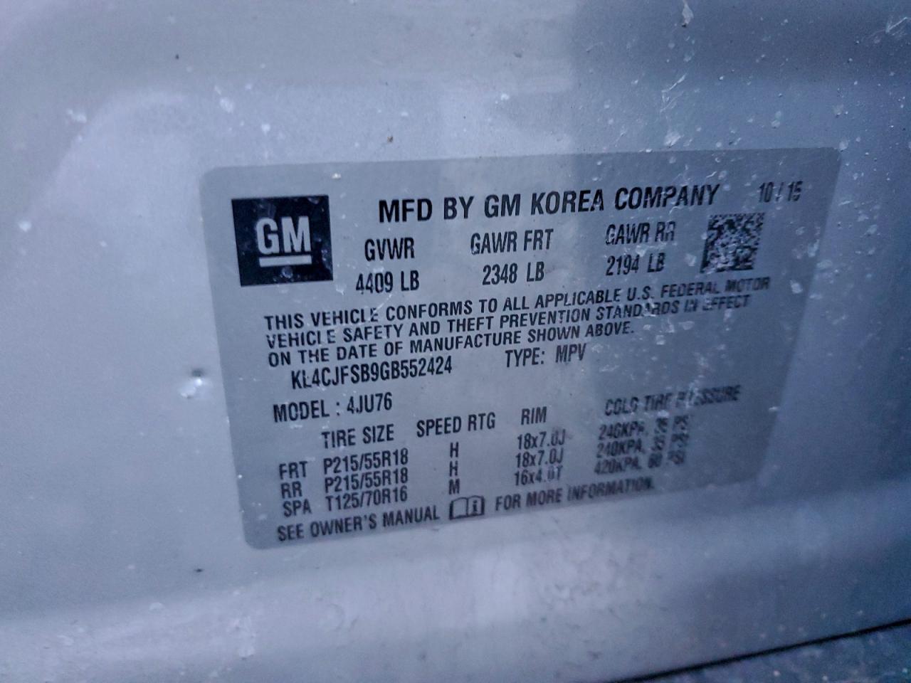 Buick Encore Convenience Image 8